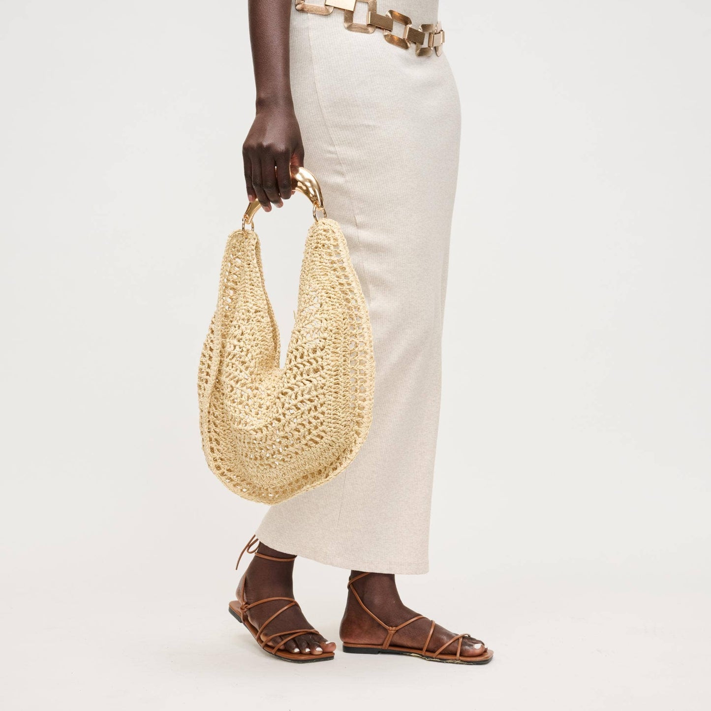 Camden Bag in Natural Raffia