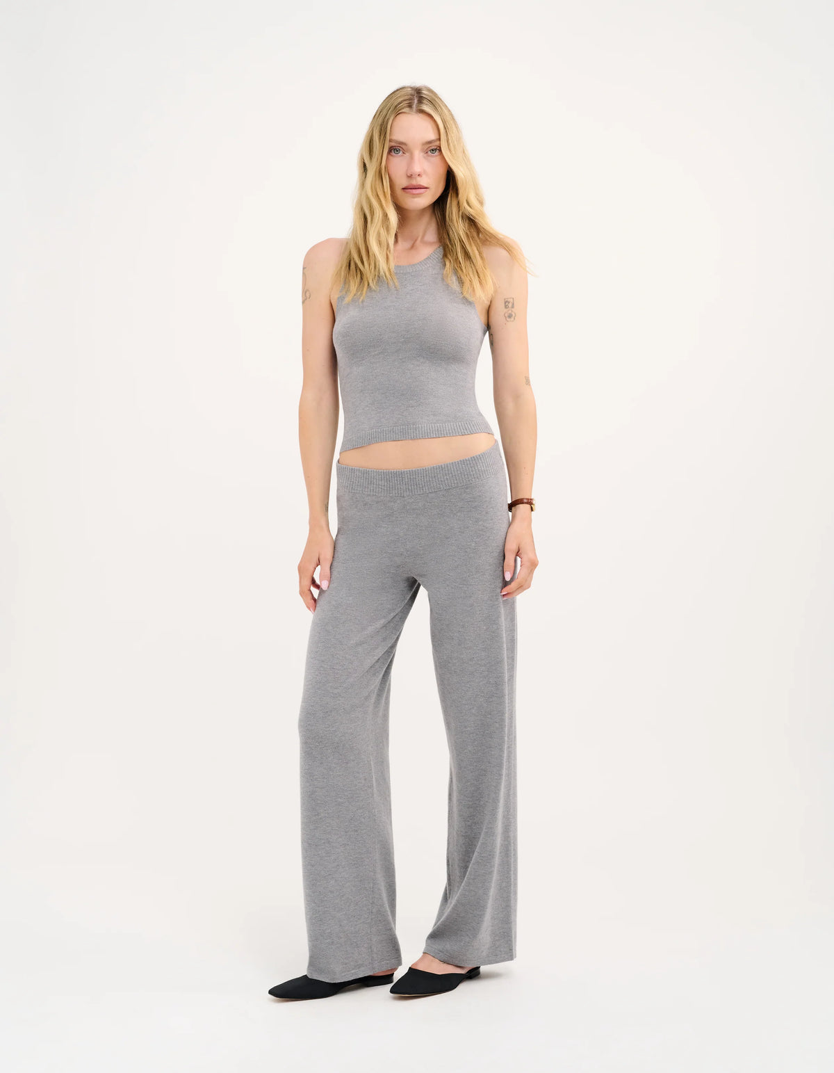 Dune Tank - Heather Grey