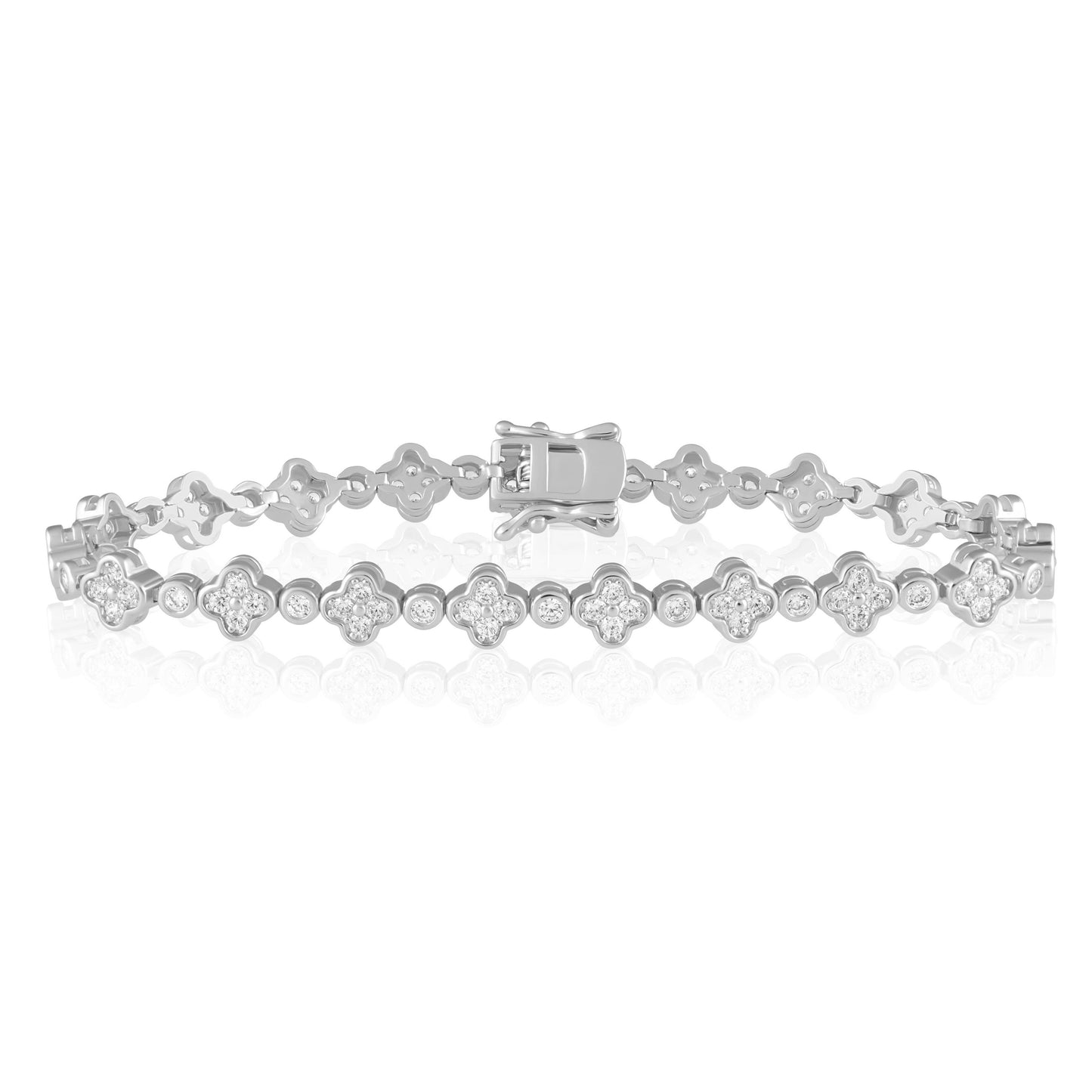Dainty Gracie Tennis Bracelet: Gold