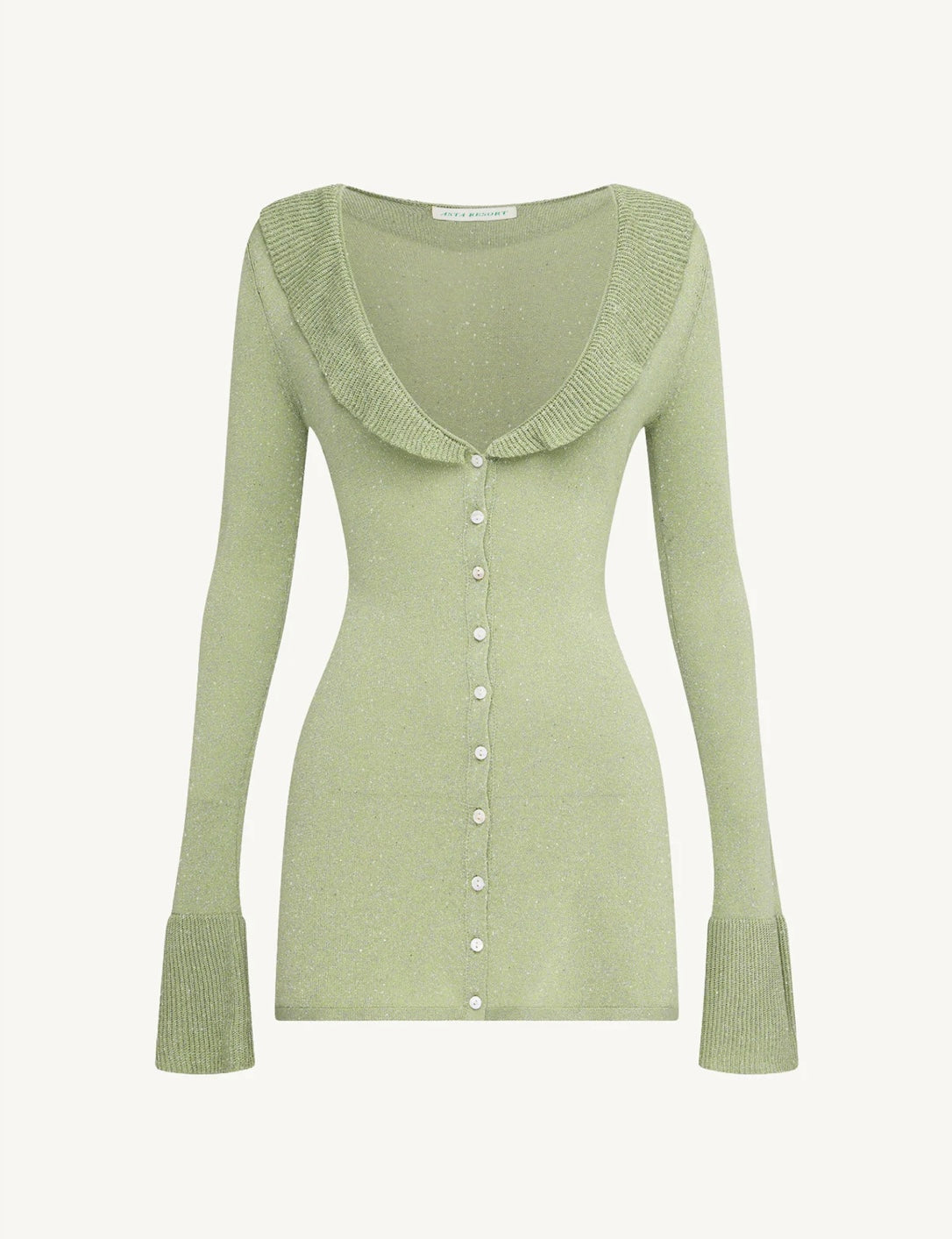 Anika Mini Dress in Pistachio