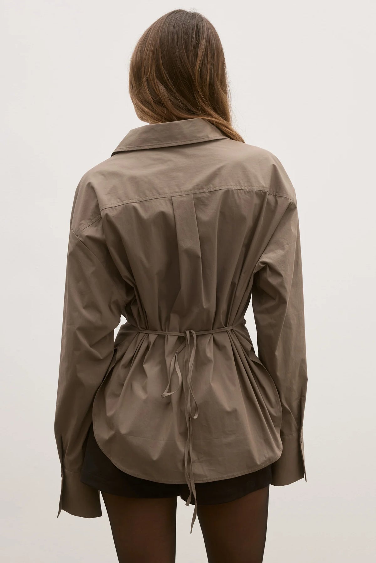 Tilda Button down in Ash