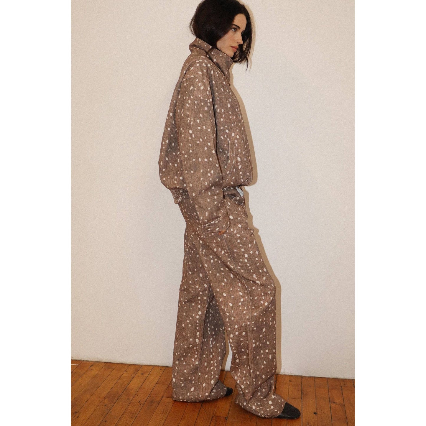 Fawn Draw Pants: Brown / M