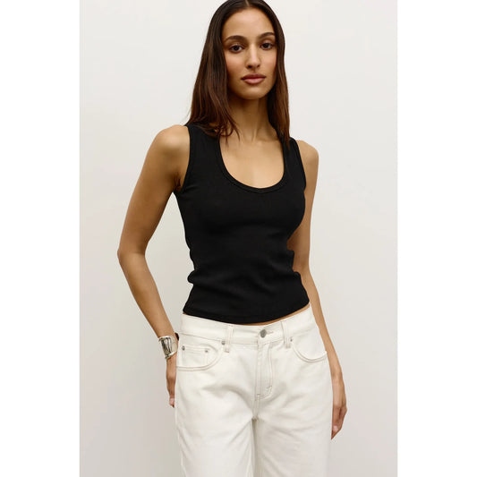 Devon Tank in Black
