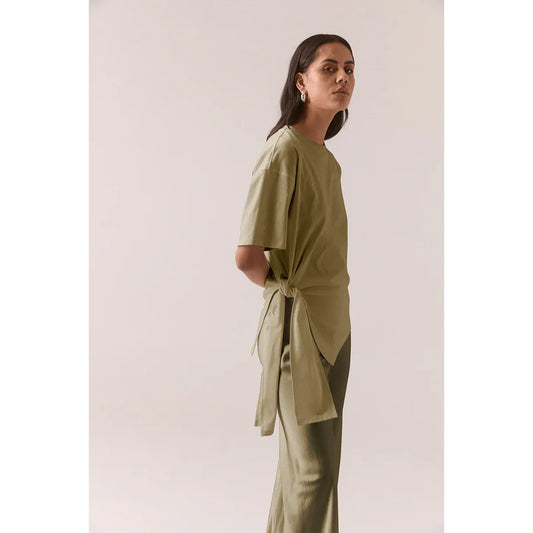Blake Tee in Olive Green