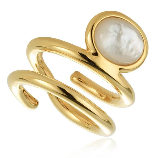 Opal Wrap Ring: