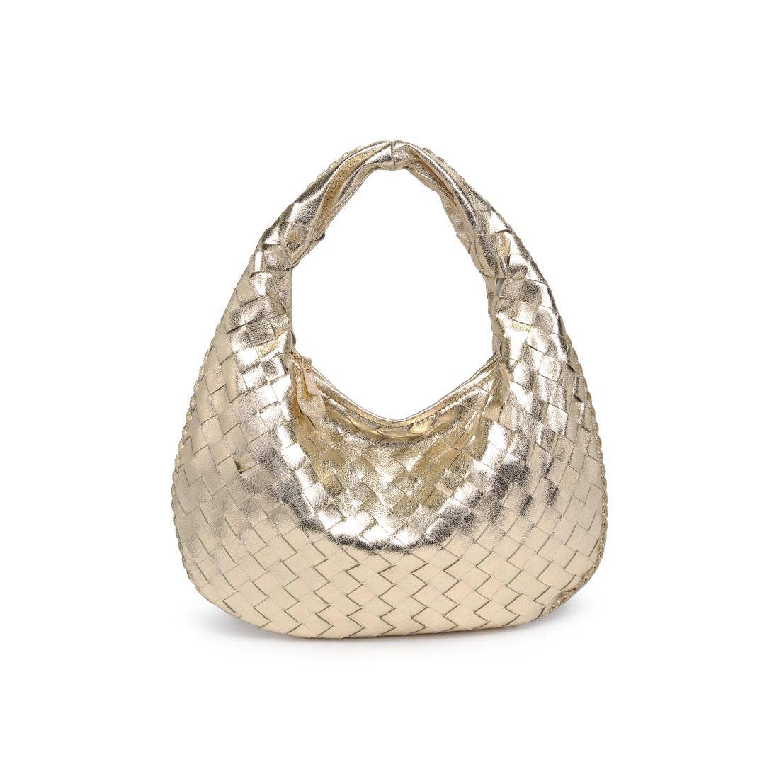 Wendy Woven Shoulder Bag in  Butter Cream