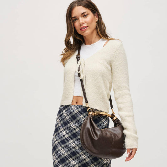 Carrie Crossbody in Espresso