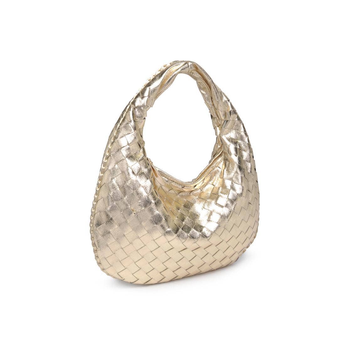 Wendy Woven Shoulder Bag in  Butter Cream