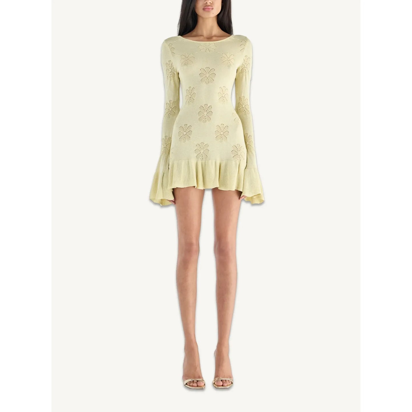 Rafaella Mini Dress in Lemon - Asta Resort