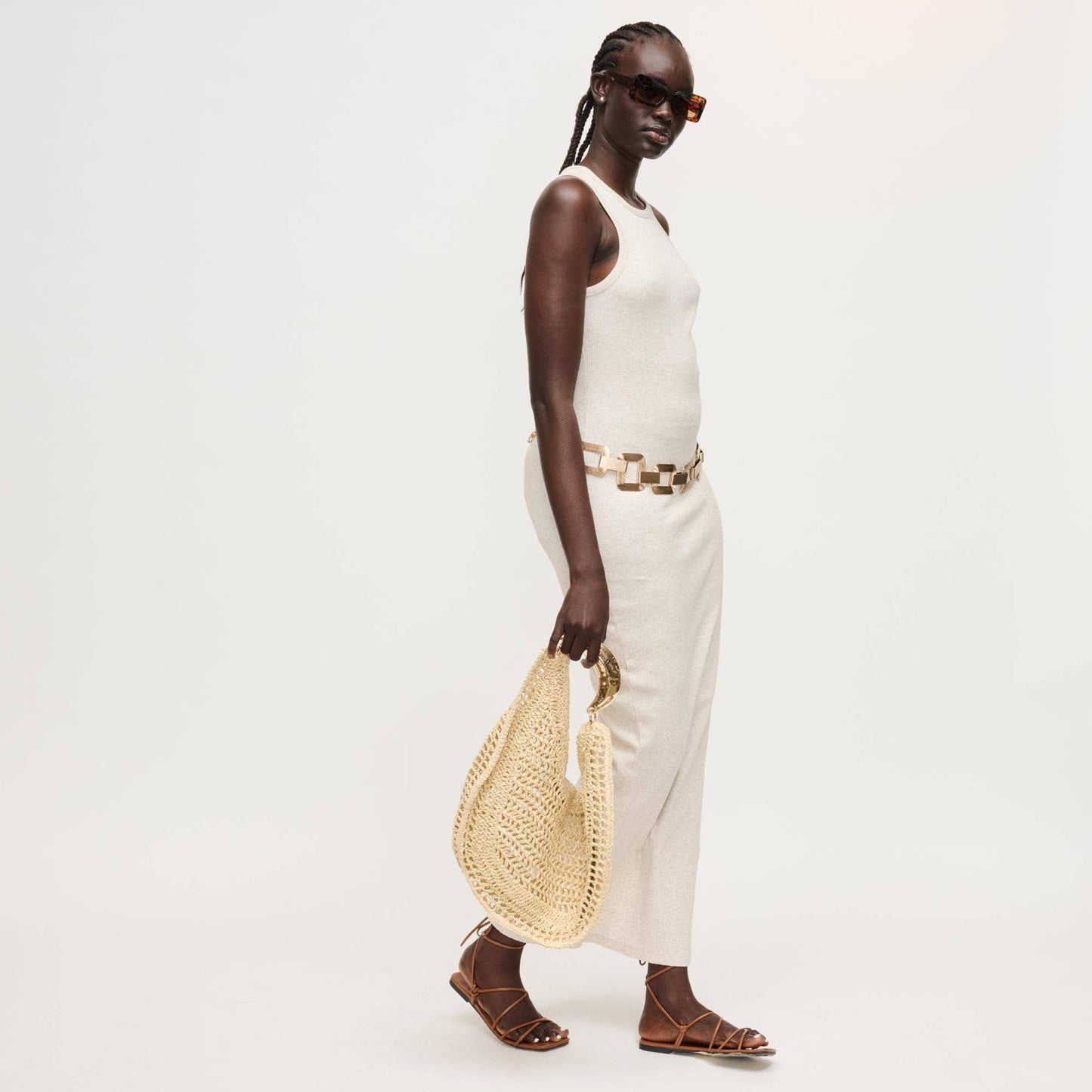 Camden Bag in Natural Raffia