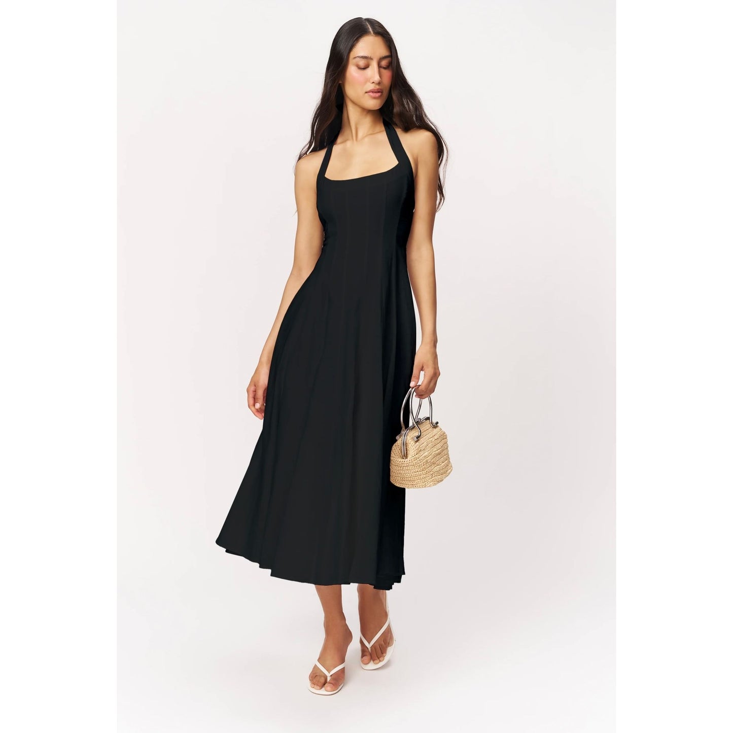 Leila Halter Dress