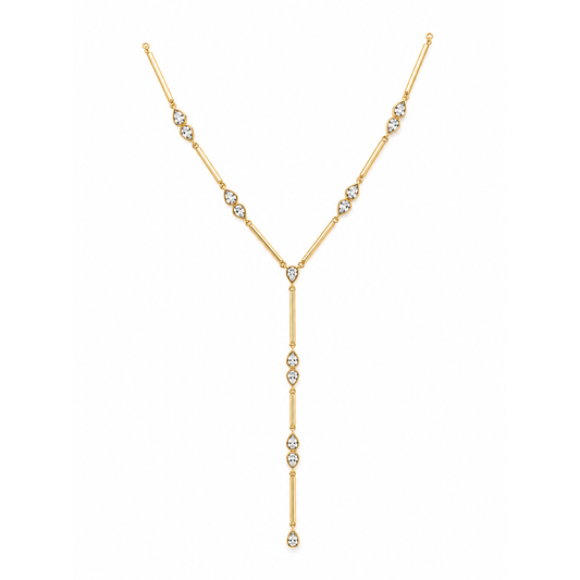 Delphine Teardrop Lariat