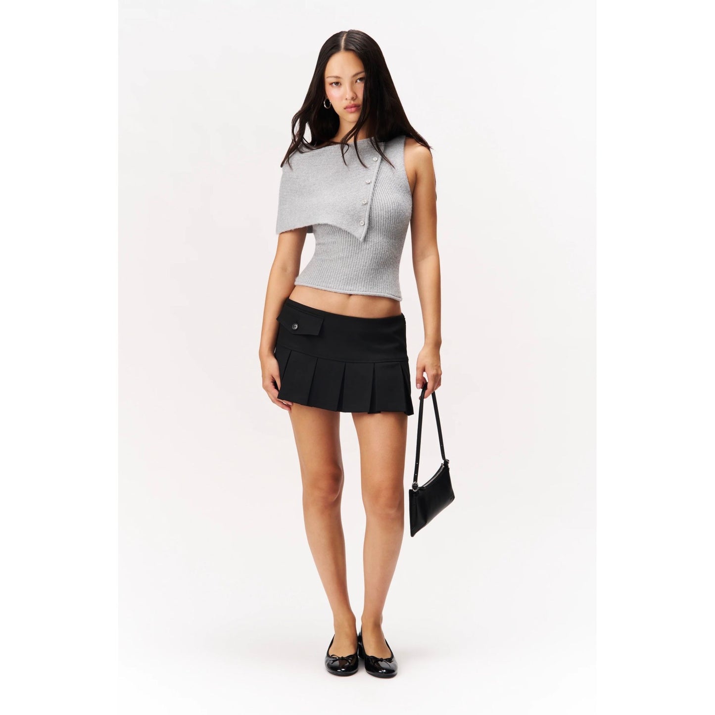 Martina Sweater - Heather Grey