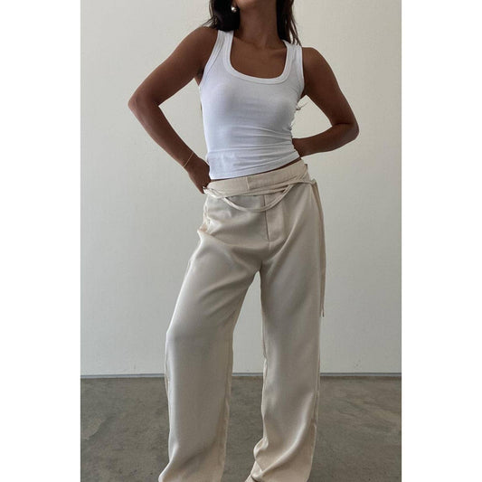 Tied up Trouser Pant