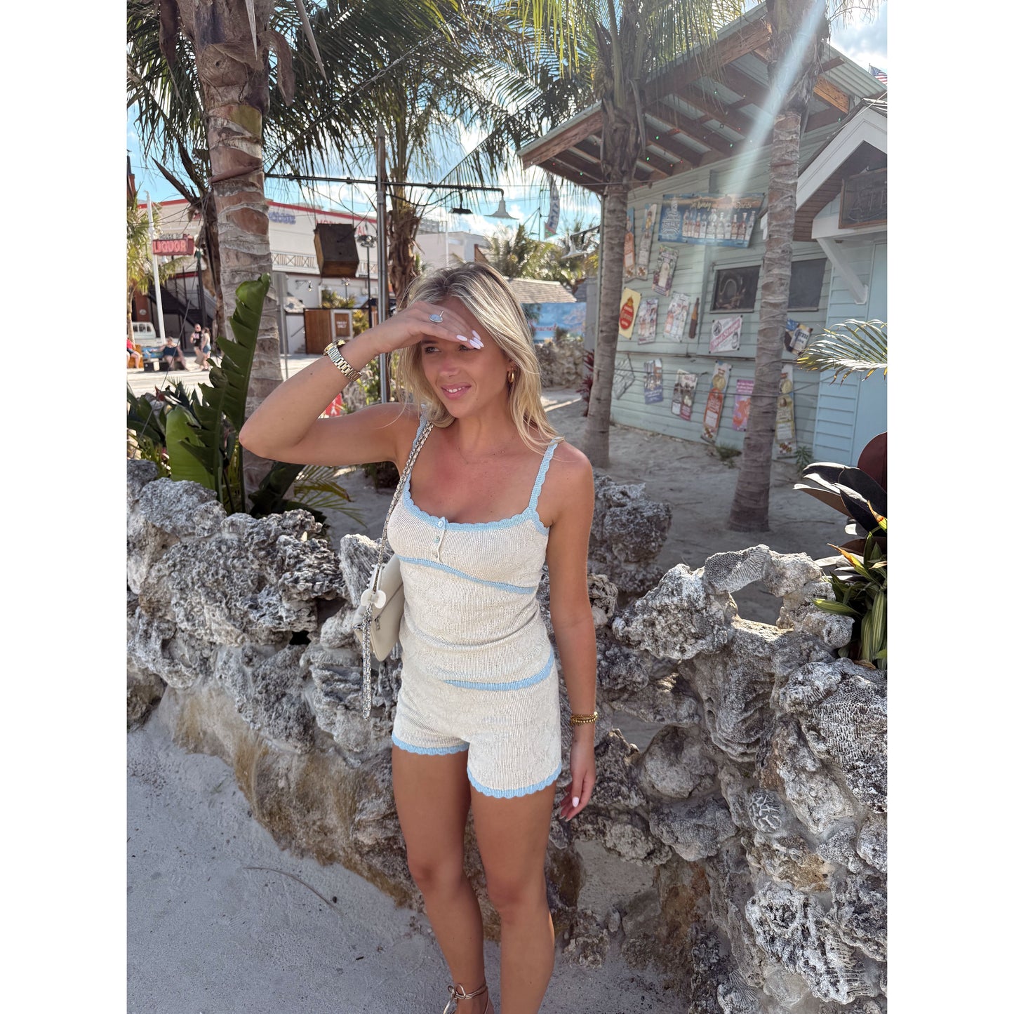 Carmen Tank in Oyster / Sea Mist