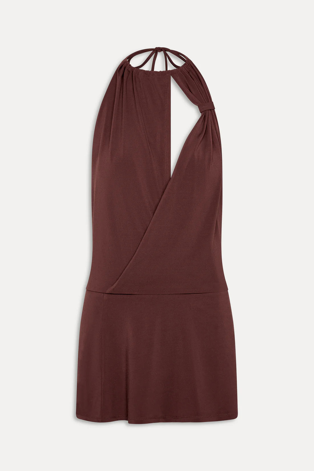 Cindy Wrap Dress in Driftwood