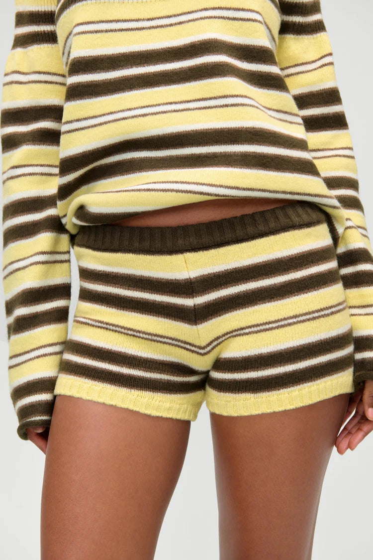 Graham Brushed Knit Mini Short