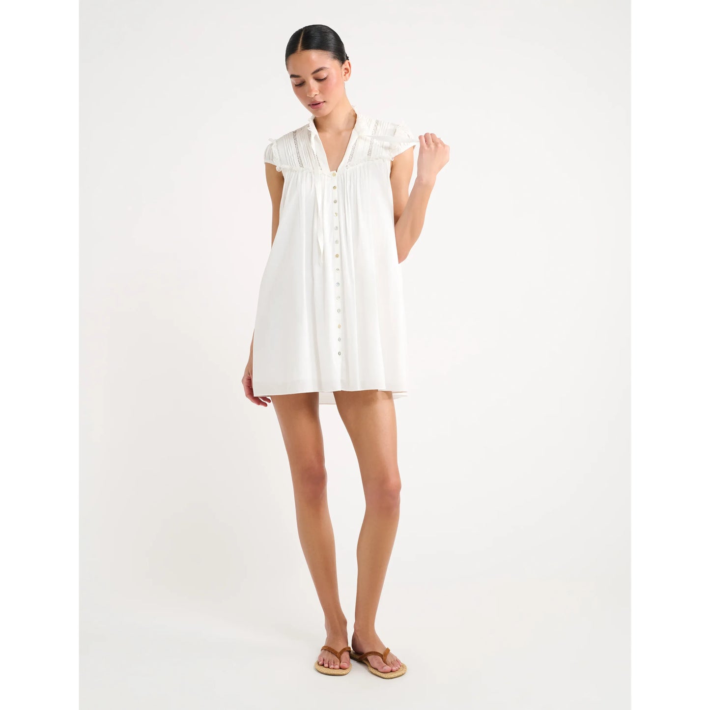 Olive Grove Mini Dress