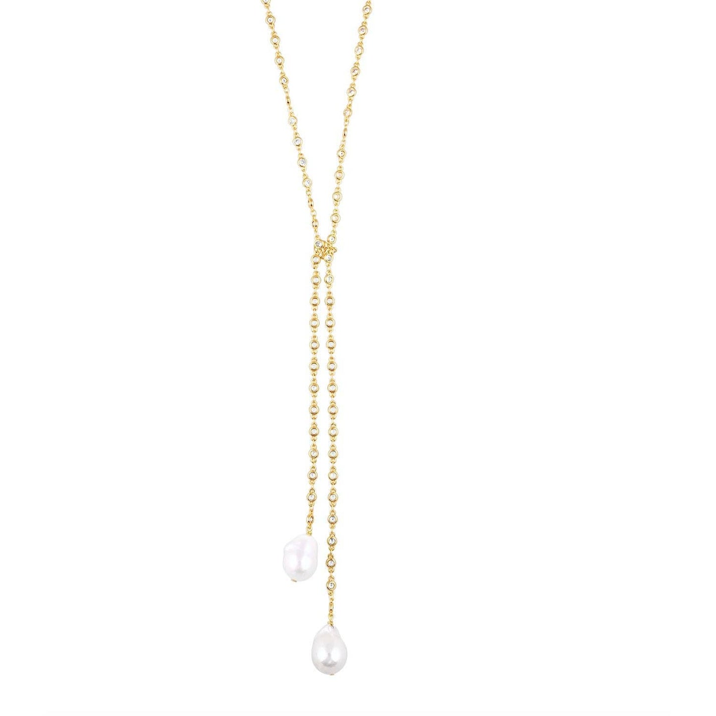 Pearl Bolo Wrap: Gold