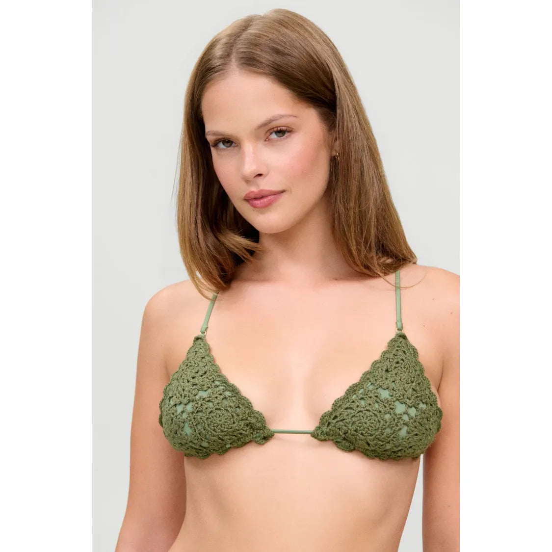 Elena Crochet Bikini Top - Backyard Baby