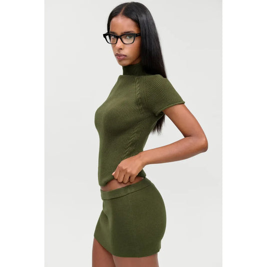 Marialla Cloud Knit Mini Skort