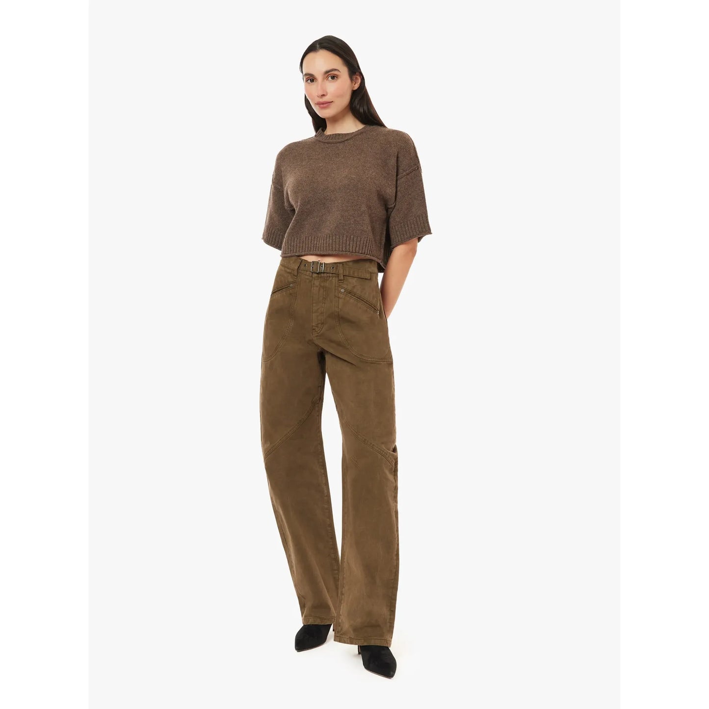 Gwen Utility Relaxed Bowed Slouch