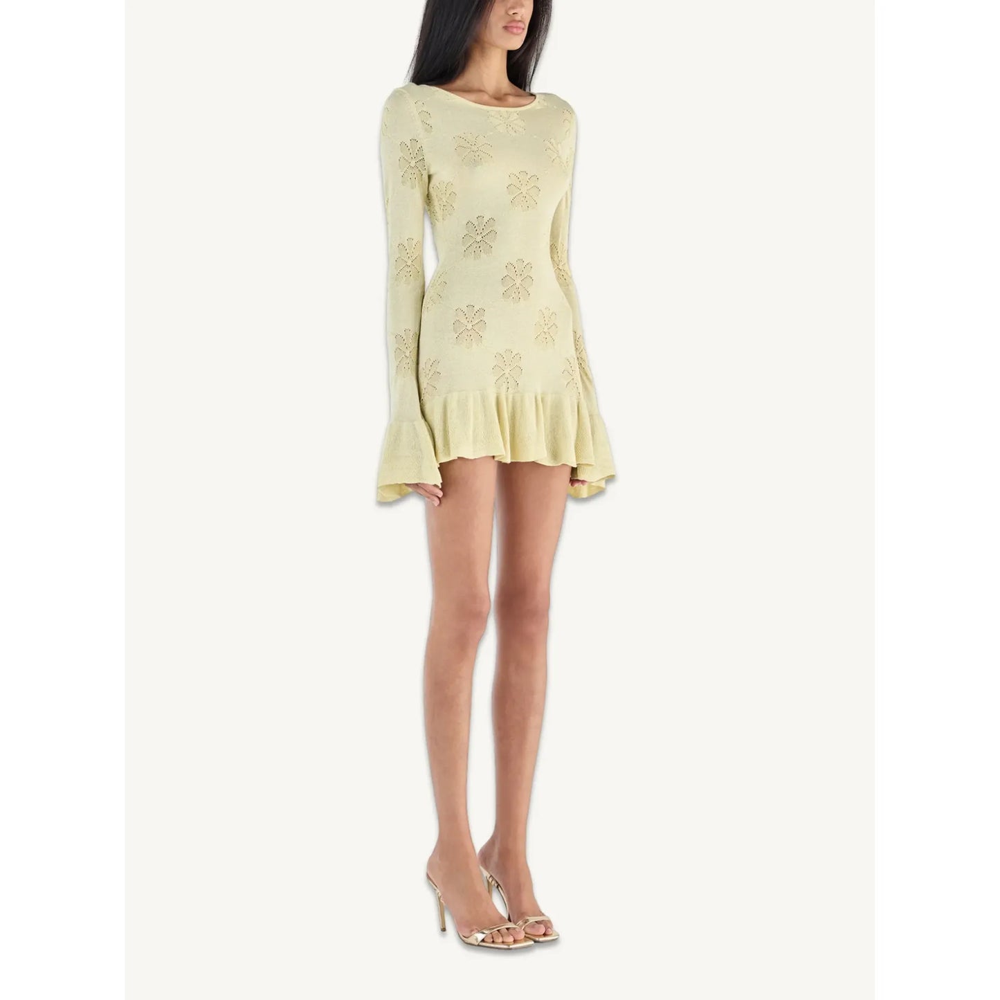 Rafaella Mini Dress in Lemon - Asta Resort