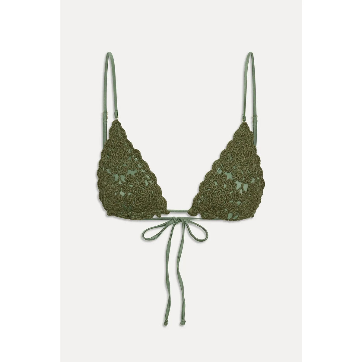 Elena Crochet Bikini Top - Backyard Baby