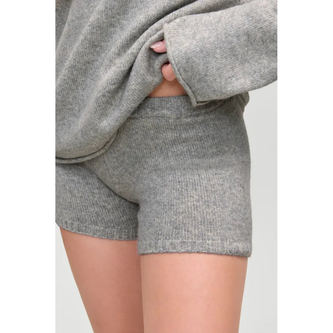 Graham Brushed Knit Short - Fog