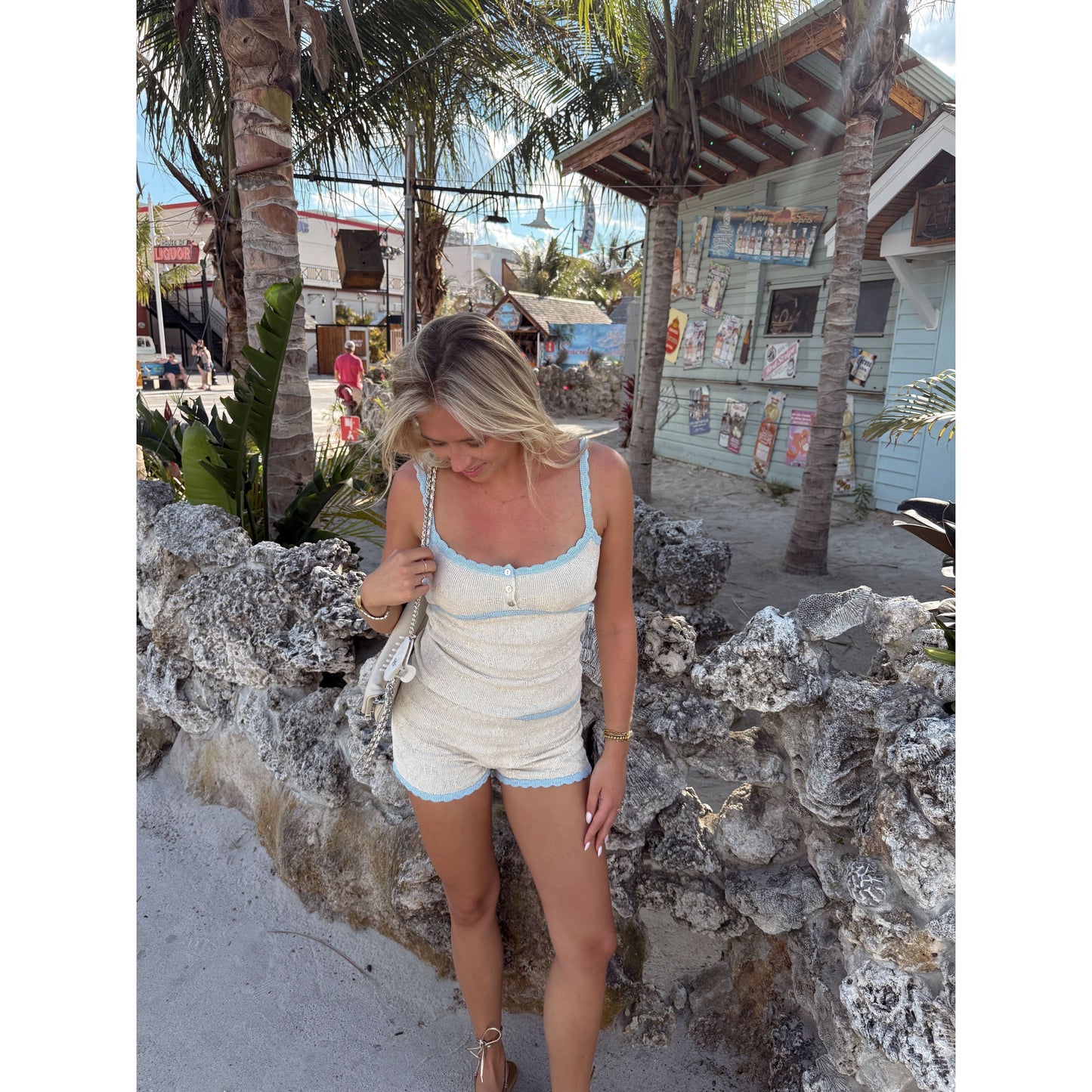 Carmen Tank in Oyster / Sea Mist