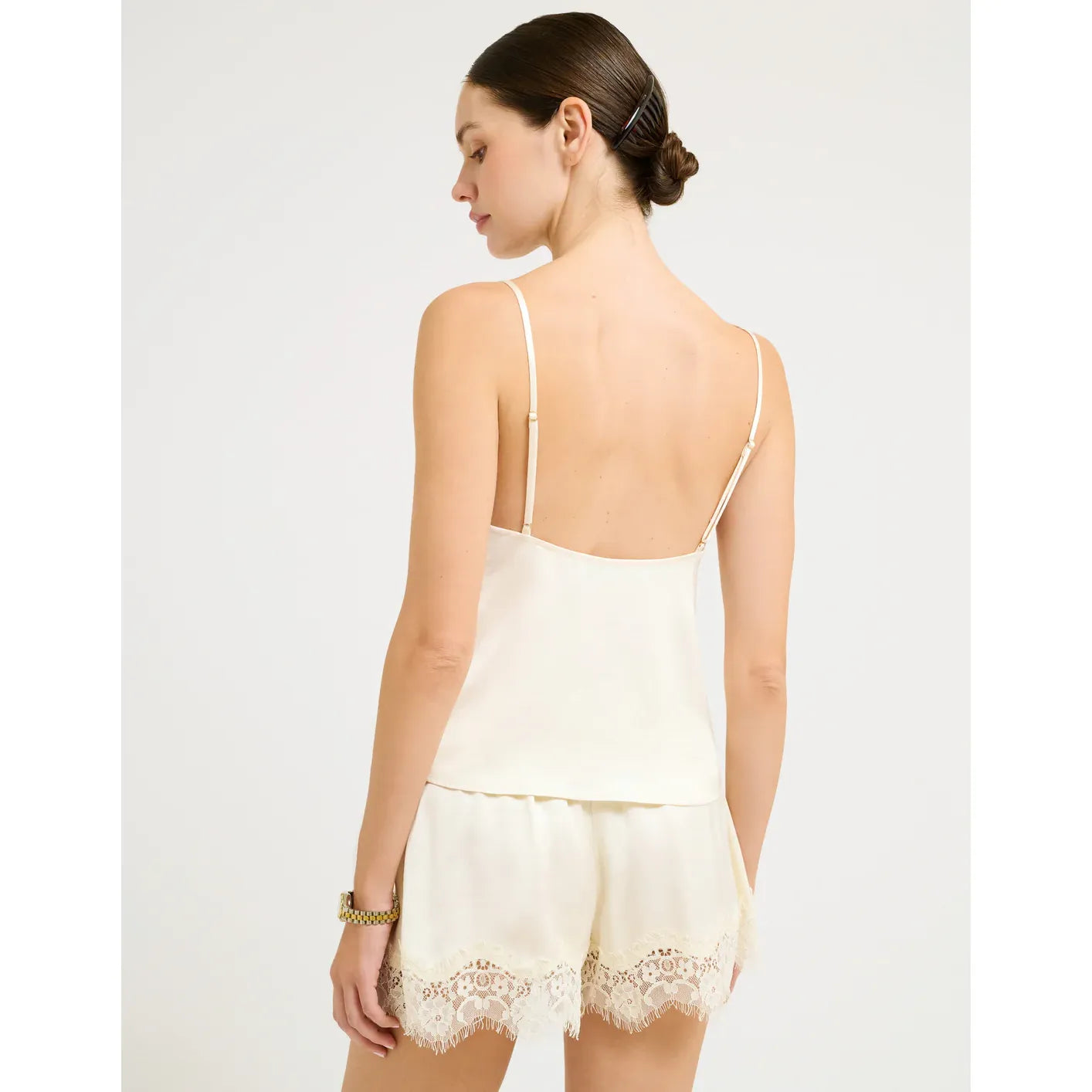 Chantily Tank in Ivory