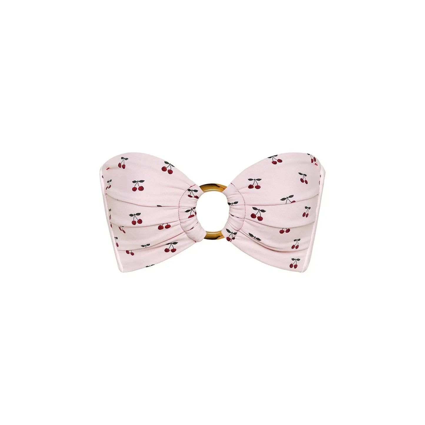 Cherries Tori Ties Bandeau Top - Montce