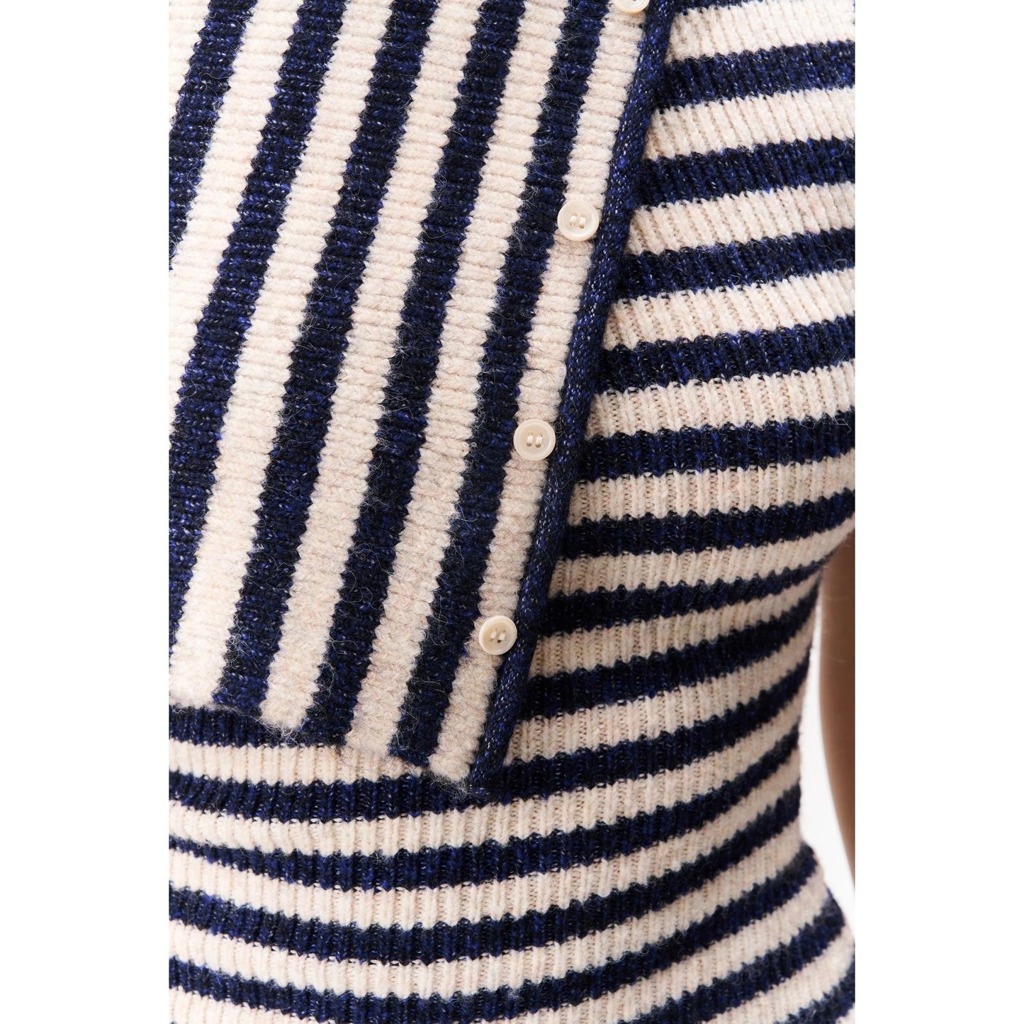 Martina Sweater - Navy/White Stripe