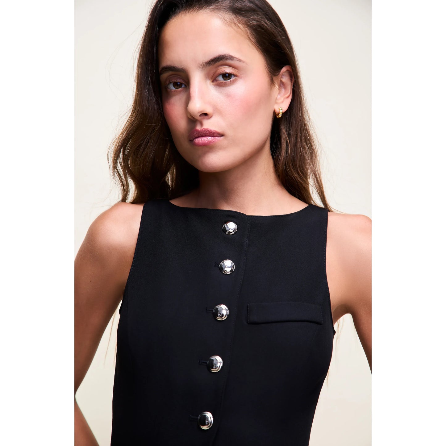 Troyes Top in Black