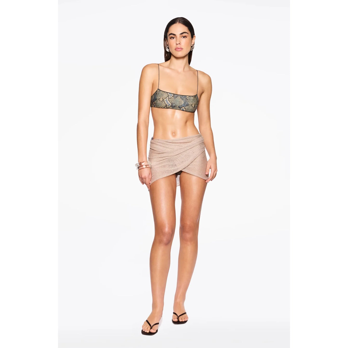 Lumiere skirt in Sequin Mineral