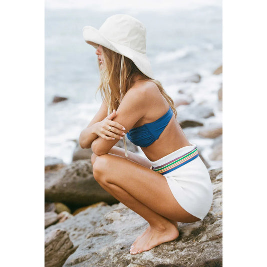 Holiday Bucket Hat in Ivory