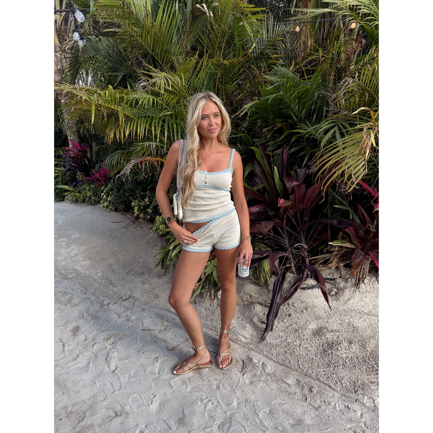 Carmen Tank in Oyster / Sea Mist