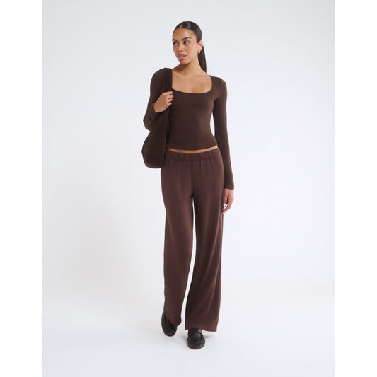 Be Mine Lounge Pant in Espresso