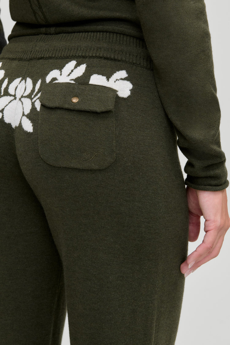 Calvin Knit Lounge Pant in Alpine Flower