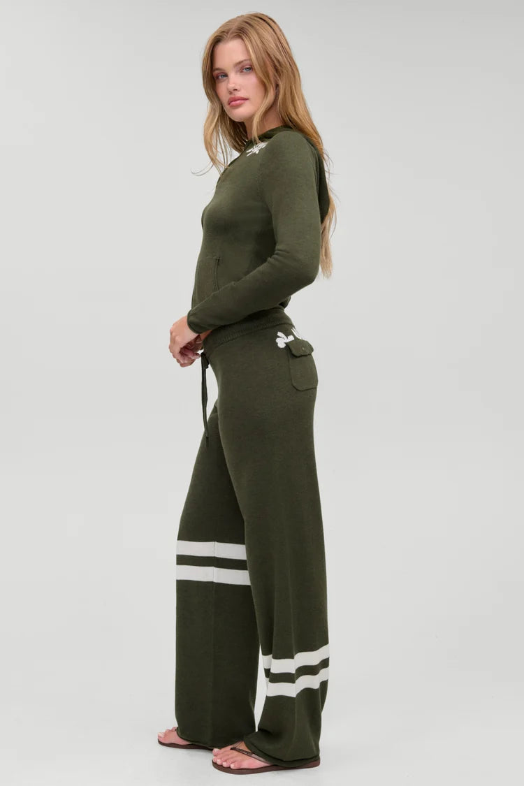 Calvin Knit Lounge Pant in Alpine Flower