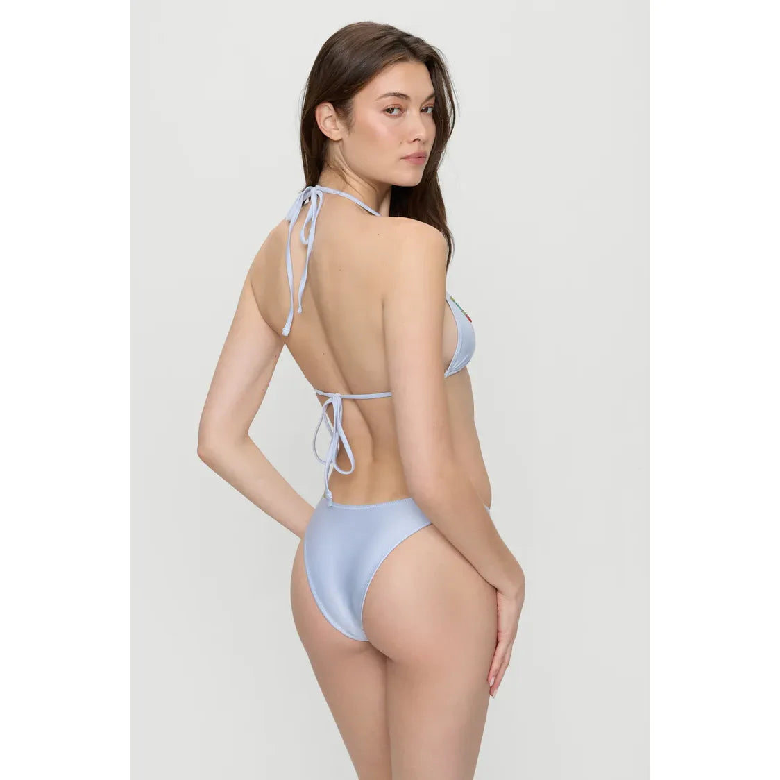 Dove Beaded Shine Bikini Bottom - Frankies Bikinis
