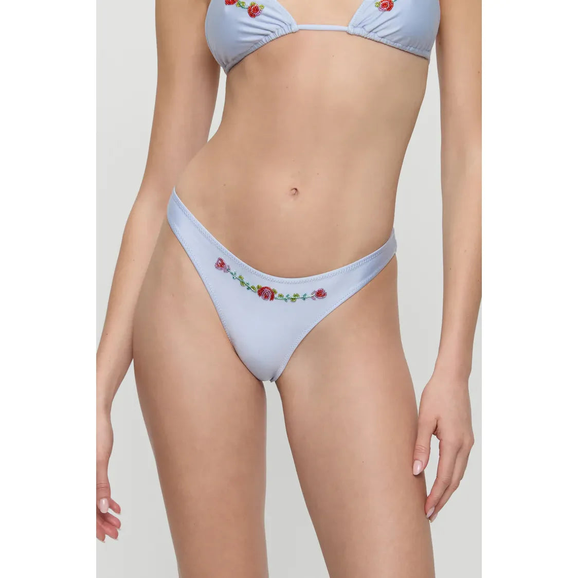Dove Beaded Shine Bikini Bottom - Frankies Bikinis