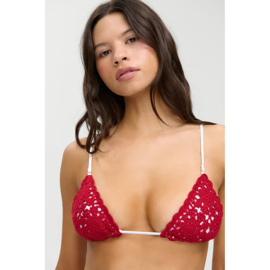 Elena Micro Crochet Bikini Top
