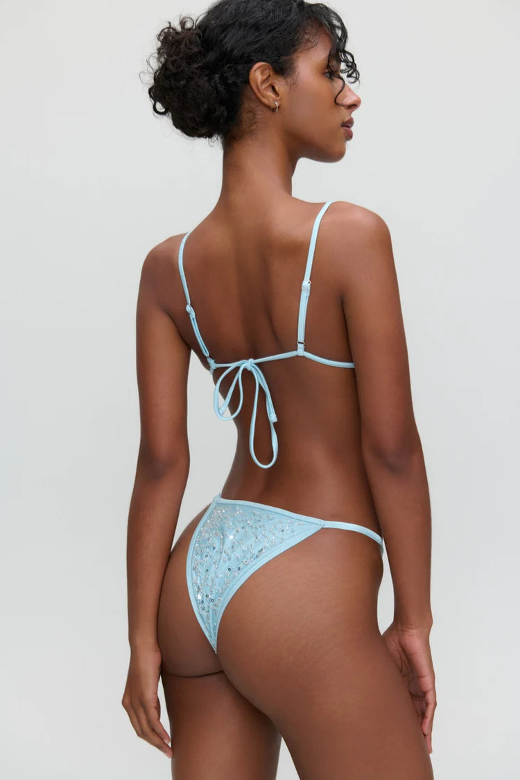 x Devon Lee Carlson Luna Sequin Bikini Bottom