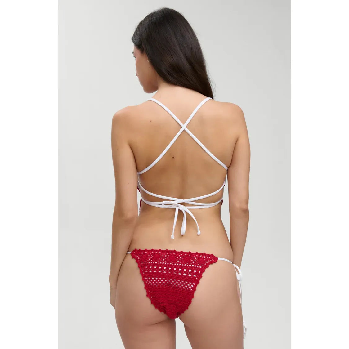 Mackenzie Cheeky Crochet Bikini Bottom