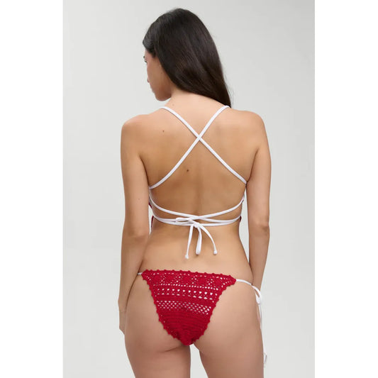 Mackenzie Cheeky Crochet Bikini Bottom