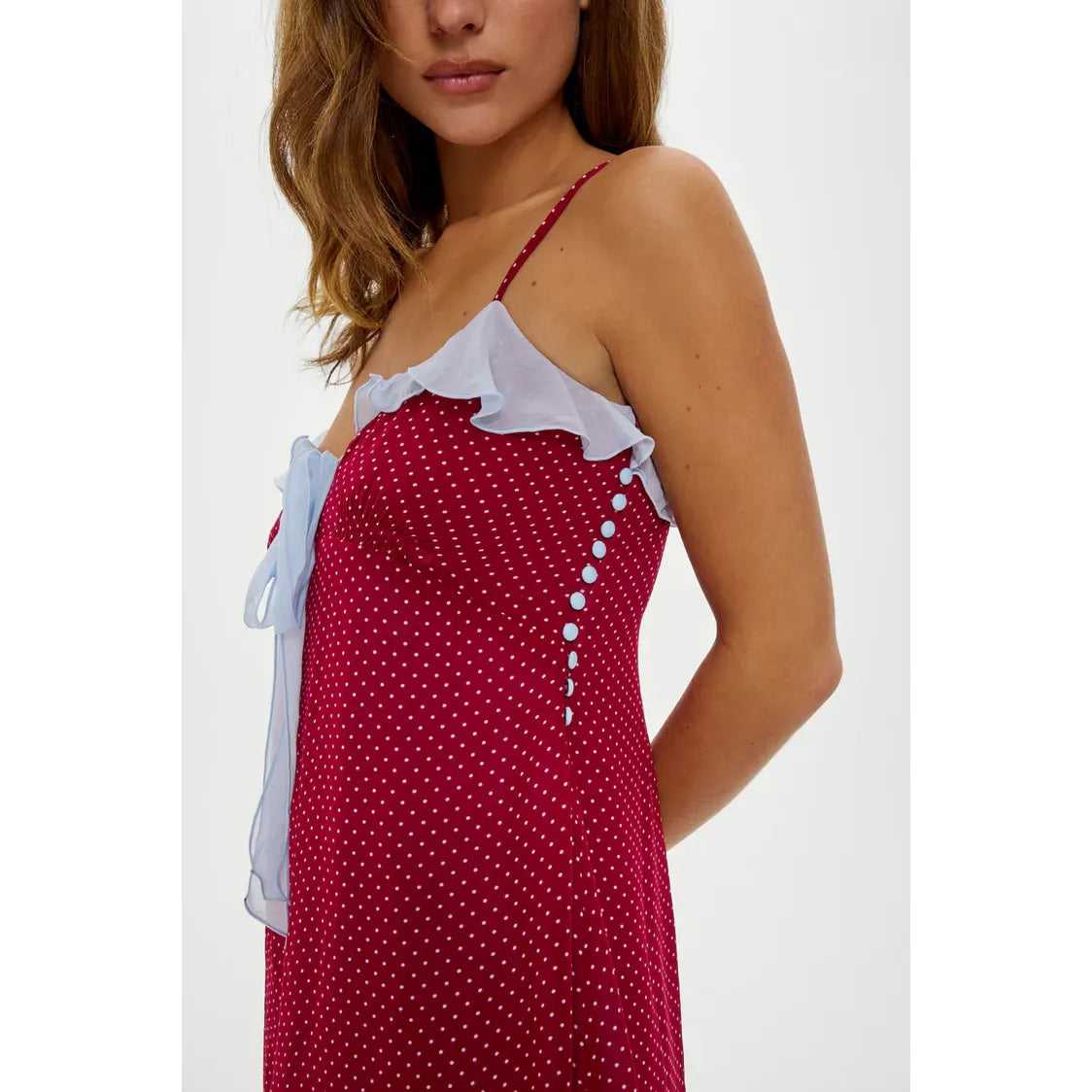 Picnic Hour Polka Dot Dress - Frankies Bikinis