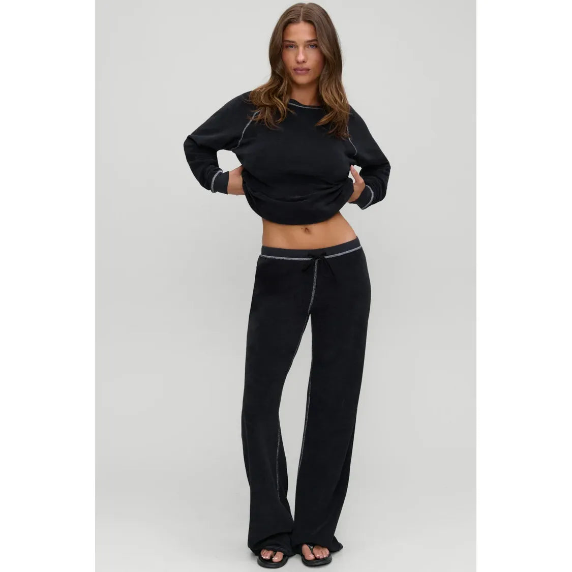 x Devon Lee Carlson Robertson Terry Pant