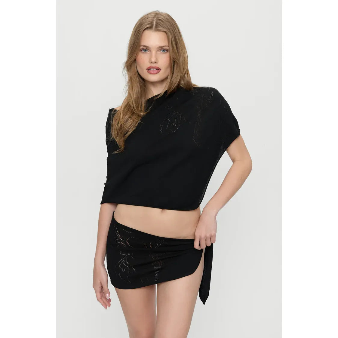 Atlas Knit Mini Skirt - Frankies Bikinis