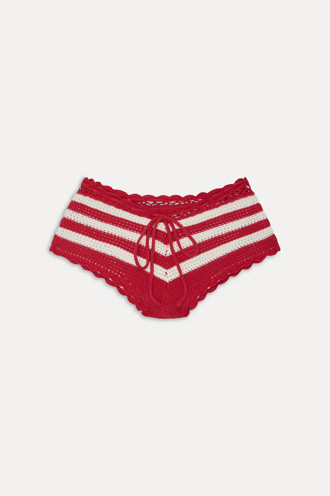 Genevieve Crochet Boy Shorts - Frankies Bikinis